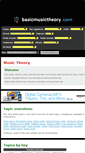 Mobile Screenshot of basicmusictheory.com