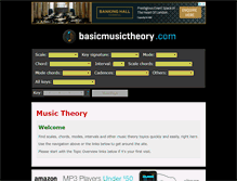 Tablet Screenshot of basicmusictheory.com